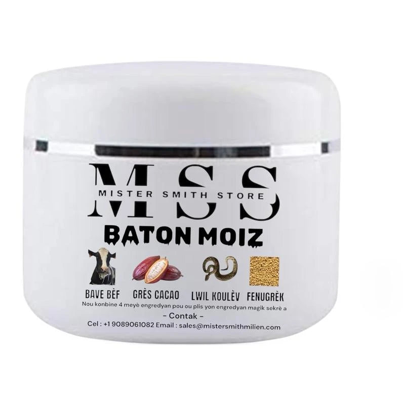 BATON MOIZ GRES CACAO LWIL KOULEV FENUGREK