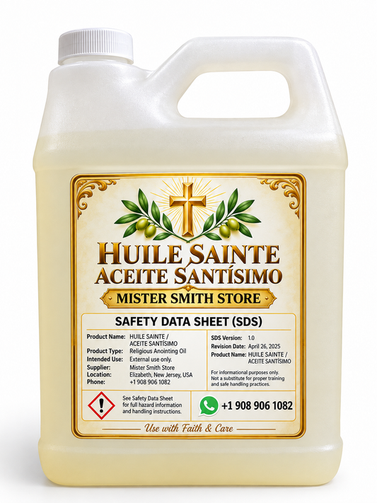 Gallon huile Sainte Original Holy Oil Aceite Santisimo