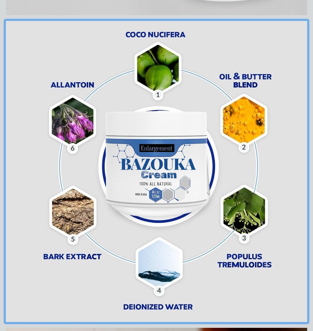 Bazouka Enlarge Cream