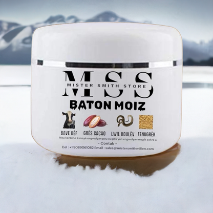 BATON MOIZ GRES CACAO LWIL KOULEV FENUGREK