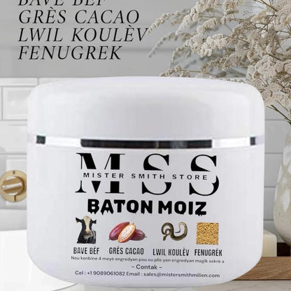 BATON MOIZ GRES CACAO LWIL KOULEV FENUGREK